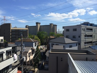 南バルコニー